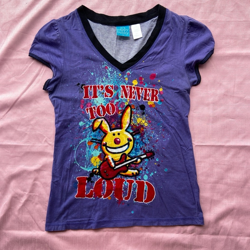 It’s happy bunny T-shirt
